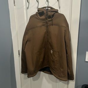 Carhartt Super Dux Heavy Duty Work Coat/Jacket - Brown 3XLT Like New